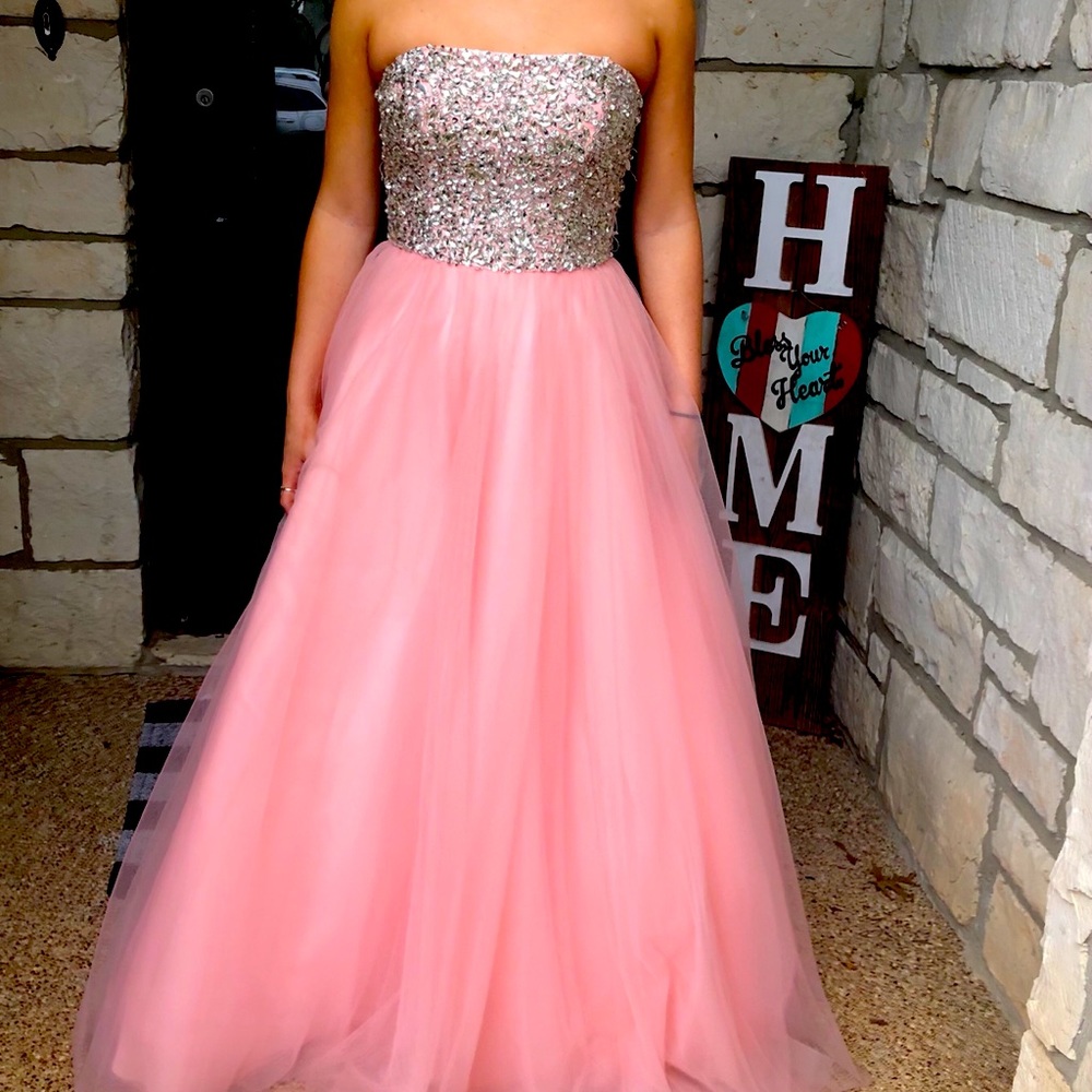 Jovani prom dress, size 2, some beadwork undone